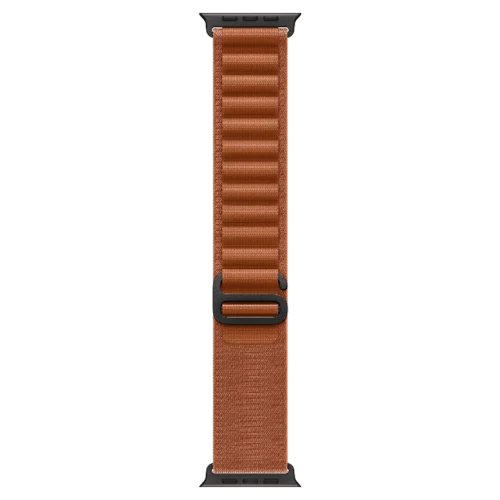 Apple Watch Ultra 3 Black Alpine Loop Terra Cotta