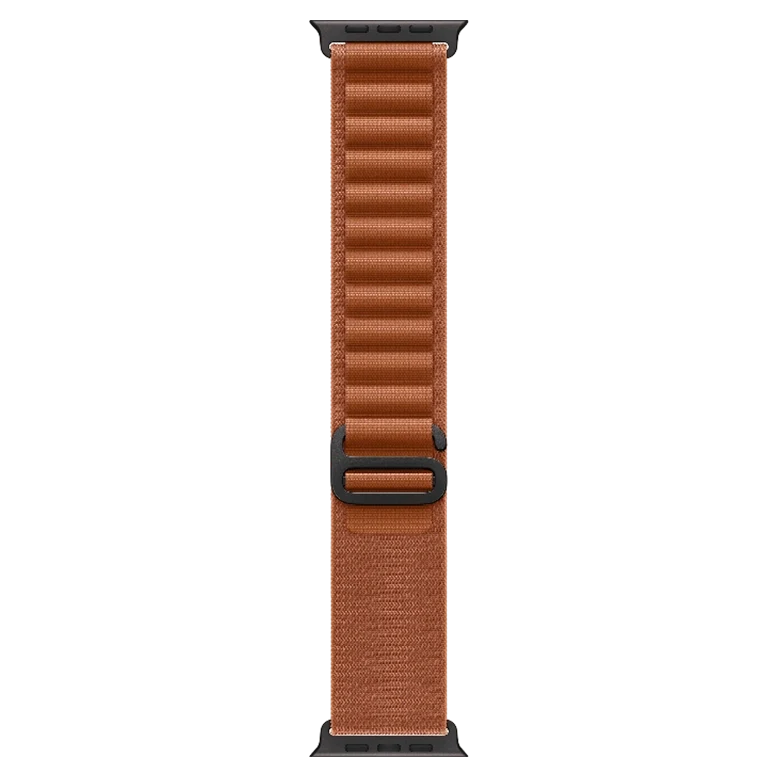 Apple Watch Ultra 3 Black Alpine Loop Terra Cotta 3