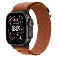 Apple Watch Ultra 3 Black Alpine Loop Terra Cotta