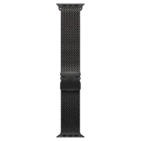 Apple Watch Ultra 3 Black Titanium Milanese Loop Natural 3