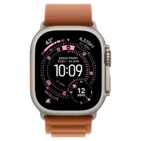 Apple Watch Ultra 3 Natural Alpine Loop Terra Cotta 2