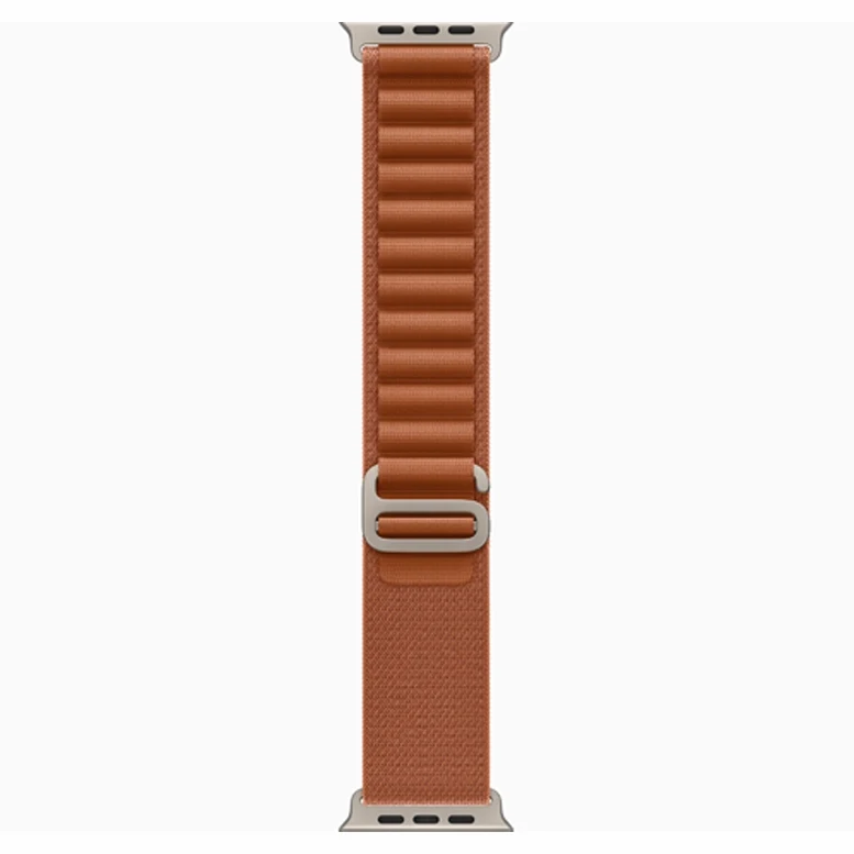 Apple Watch Ultra 3 Natural Alpine Loop Terra Cotta 3