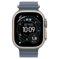 Apple Watch Ultra 3 Natural Ocean Band Anchor Blue 2