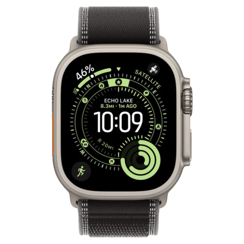 Apple Watch Ultra 3 Natural Trail Loop Black/Charcoal