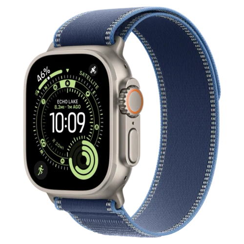 Apple Watch Ultra 3 Natural Trail Loop Bright Blue