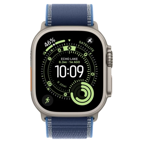 Apple Watch Ultra 3 Natural Trail Loop Bright Blue