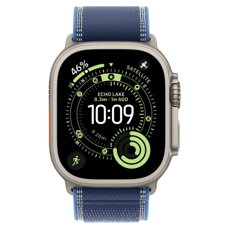 Apple Watch Ultra 3 Natural Trail Loop Bright Blue 2