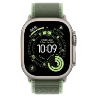 Apple Watch Ultra 3 Natural Trail Loop Green/Neon 2