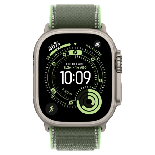 Apple Watch Ultra 3 Natural Trail Loop Green/Neon