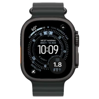 Apple Watch Ultra 3 Black Ocean Band Black 2