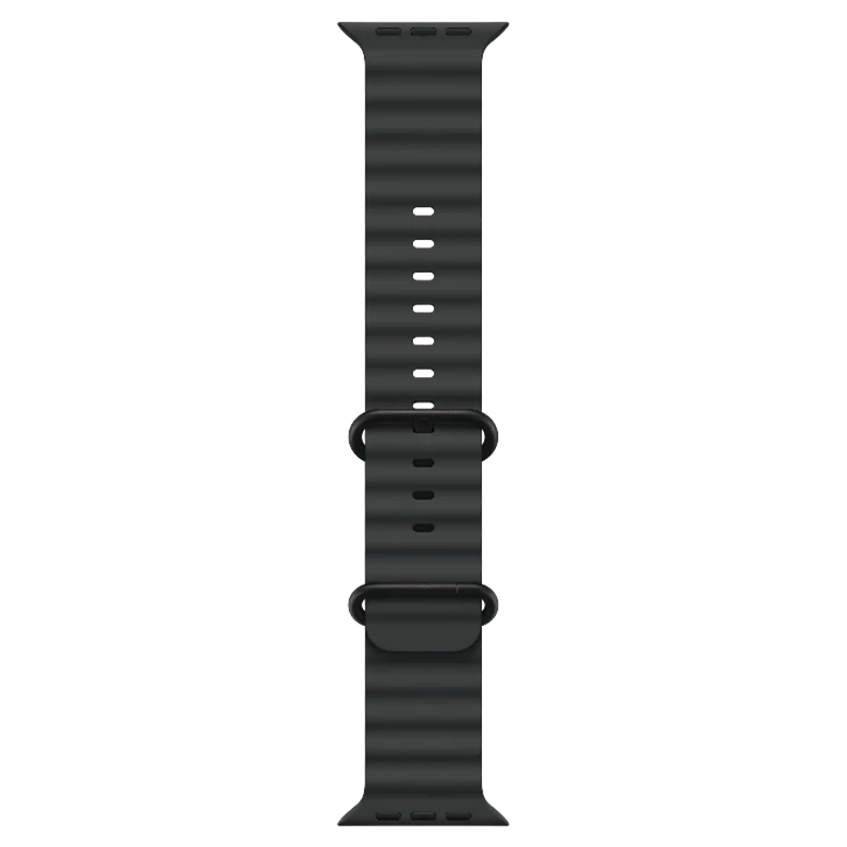 Apple Watch Ultra 3 Black Ocean Band Black 3