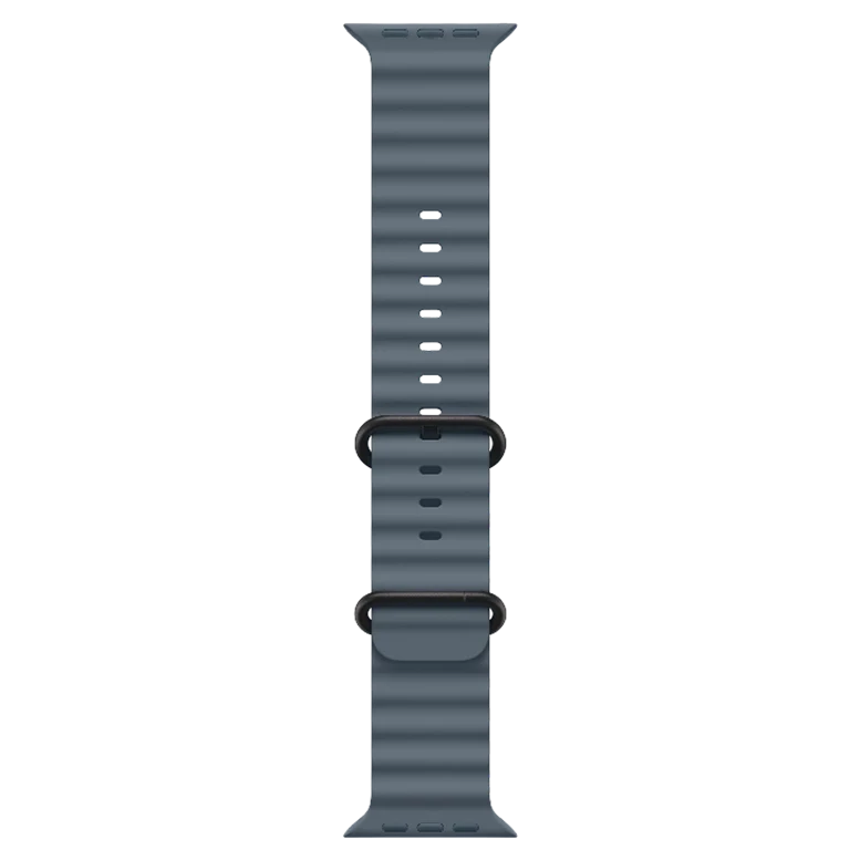 Apple Watch Ultra 3 Black Ocean Band Anchor Blue 3