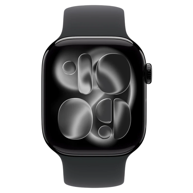 Apple Watch 11 Aluminum GPS Jet Black Solo Loop Black 42 mm 2