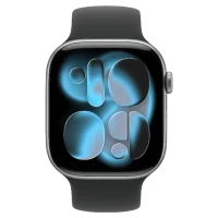Apple Watch 11 Aluminum GPS Space Gray Solo Loop Black 46 mm 2