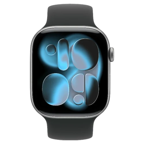 Apple Watch 11 Aluminum GPS Space Gray Solo Loop Black 46 mm