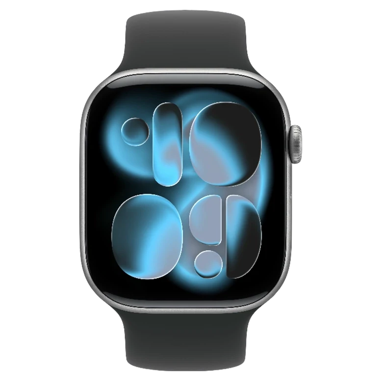 Apple Watch 11 Aluminum GPS Space Gray Solo Loop Black 46 mm 2