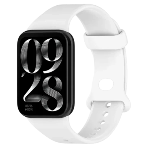 Curelușă Xiaomi Strap Silicon Redmi Watch 4 / 5 /Band 8 Pro/9 Pro White