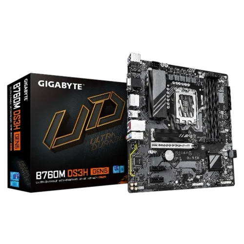 Материнская плата GIGABYTE B760M DS3H GEN5 LGA1700 Micro‑ATX