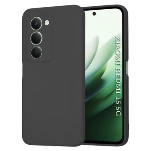Husă pentru Xiaomi Redmi 15, 171 mm, Black