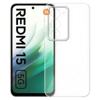 Silicon case for Xiaomi Redmi 15 (171mm)Transparent