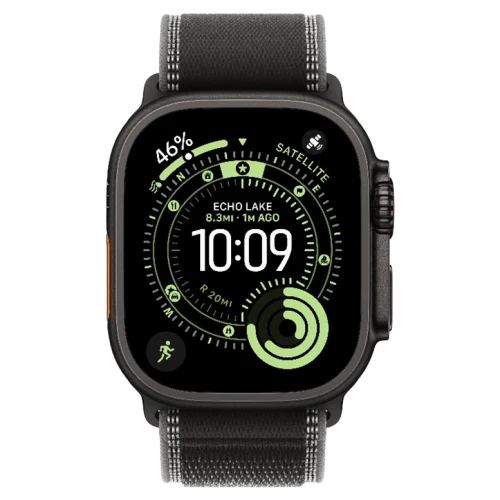Apple Watch Ultra 3 Black Trail Loop Black/Charcoal