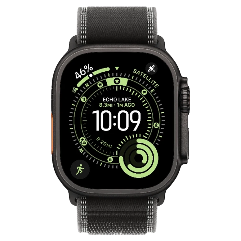 Apple Watch Ultra 3 Black Trail Loop Black/Charcoal 2