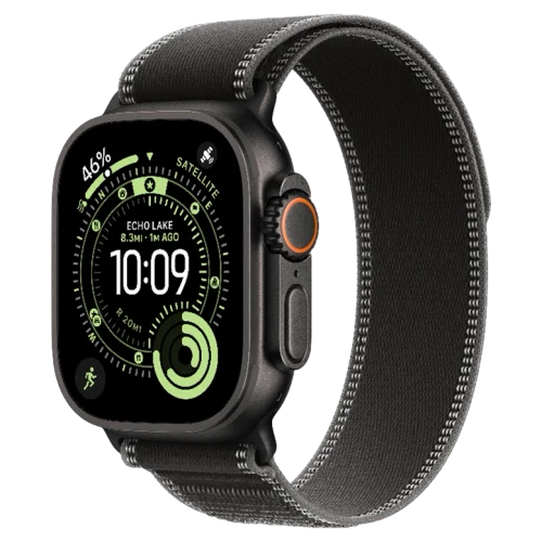Apple Watch Ultra 3 Black Trail Loop Black/Charcoal