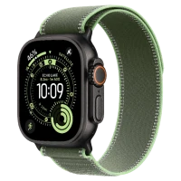 Apple Watch Ultra 3 Black Trail Loop Green/Neon