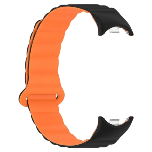 Xiaomi Strap Magnetic Smart Band 8/9/10 Black/Orange Ремешок