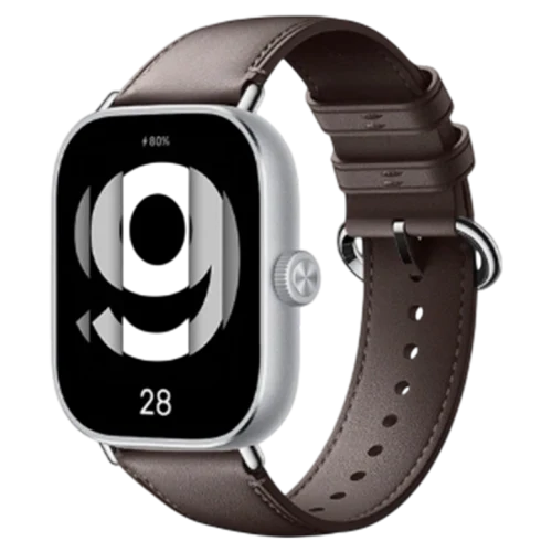 Xiaomi Strap Leather Redmi Watch 4 / 5 /Band 8 Pro/9 Pro Dark brown Ремешок