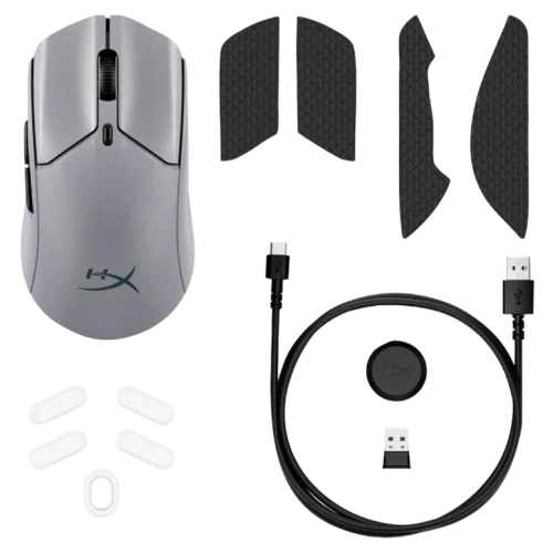 Игровая Беспроводная мышь HyperX Pulsefire Haste 2 Pro, Gray