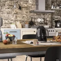 Электрочайник SMEG KLF03BLEU, Черный 5