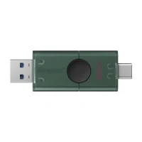 Флеш-накопитель USB-C/A Kingston DataTraveler Duo, 128 ГБ, Teal 2