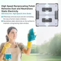 Robot pentru spălarea geamurilor Hobot S7 Pro, White 8