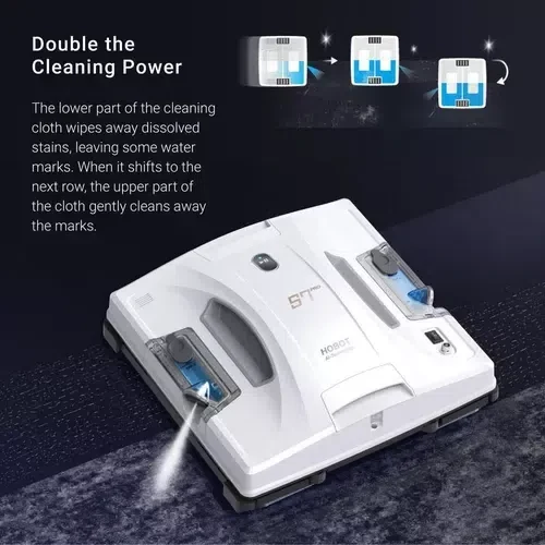 Robot pentru spălarea geamurilor Hobot S7 Pro, White