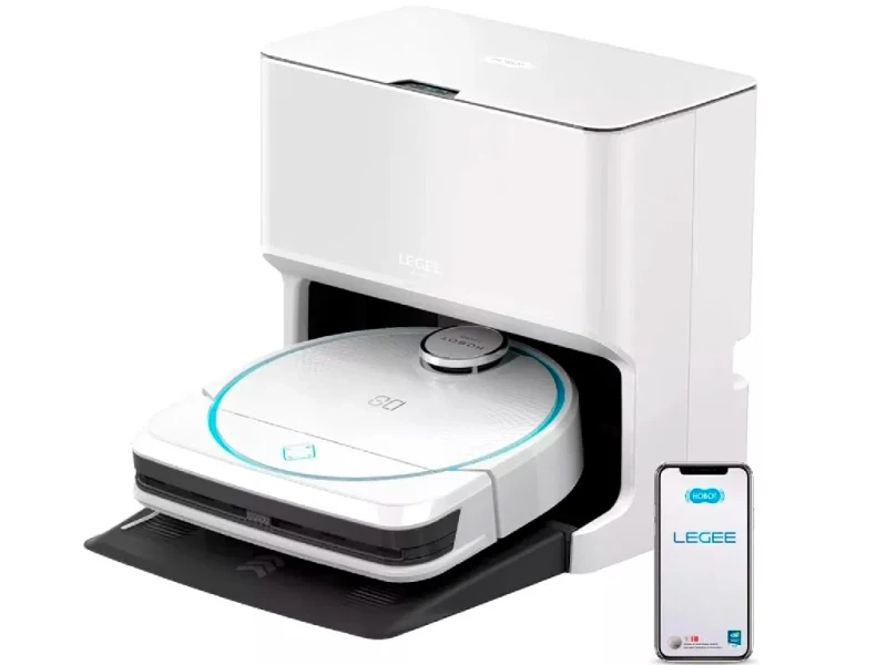 Набор HOBOT „Робот-пылесос Legee D8 + Legee LuLu + Робот для мытья окон R3”, White 3