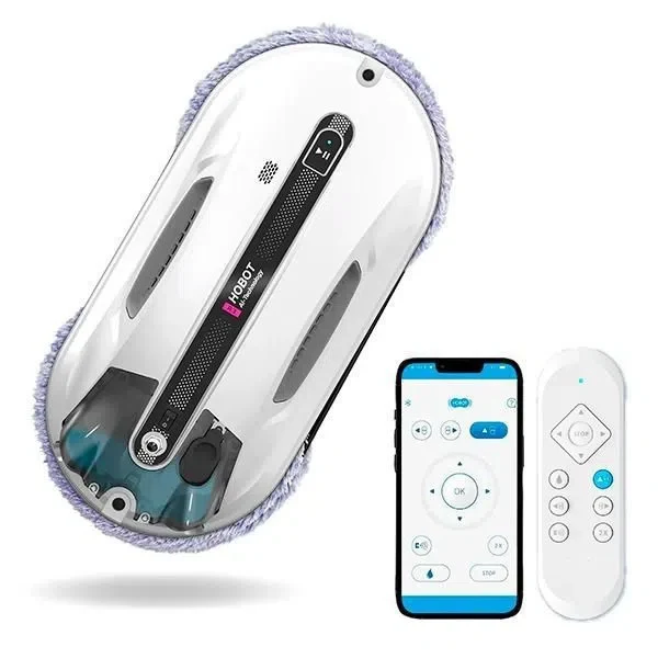 Набор HOBOT „Робот-пылесос Legee D8 + Legee LuLu + Робот для мытья окон R3”, White 2