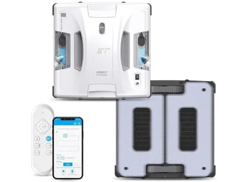 Набор HOBOT „Робот-пылесос Legee D8 + Legee LuLu + Робот для мытья окон S7 Pro”, White
