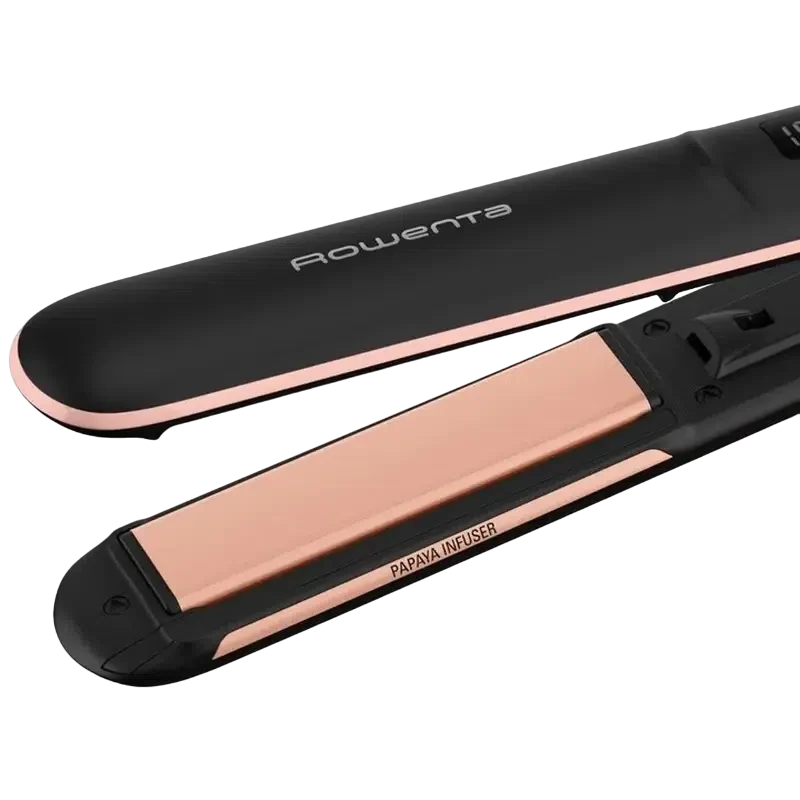 Утюжок для волос Rowenta Express Shine Papaya SF4620F0, Черный 4