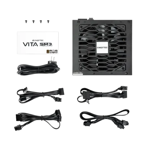 Блок питания для компьютеров Chieftec Vita SM3 BPX-750-C, Черный