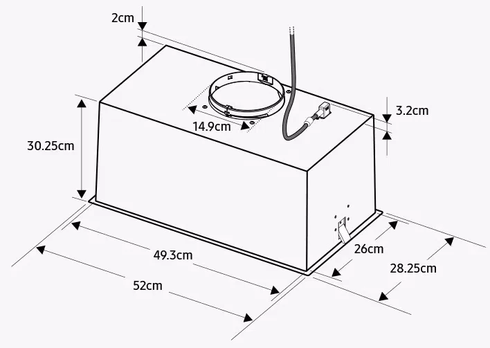 Hota Samsung NK52FG455CC/UR, Negru 4