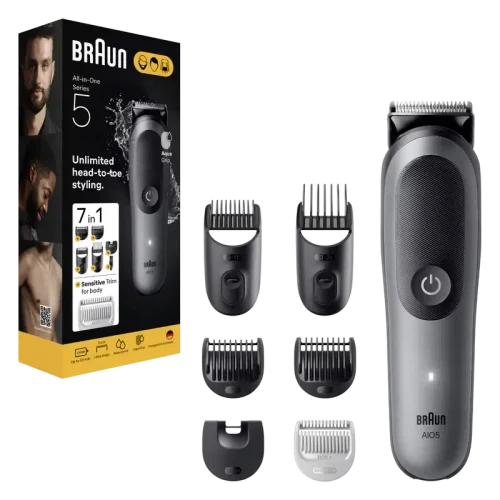 Мужской Триммер Braun All-in-One Series 5 Grey