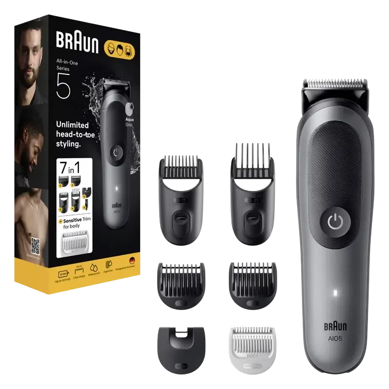 Мужской Триммер Braun All-in-One Series 5 Grey 5