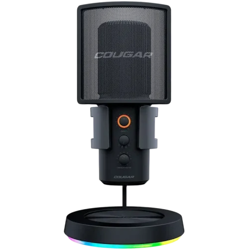 Microfon Gaming Cougar Screamer-X, Cu fir, Negru