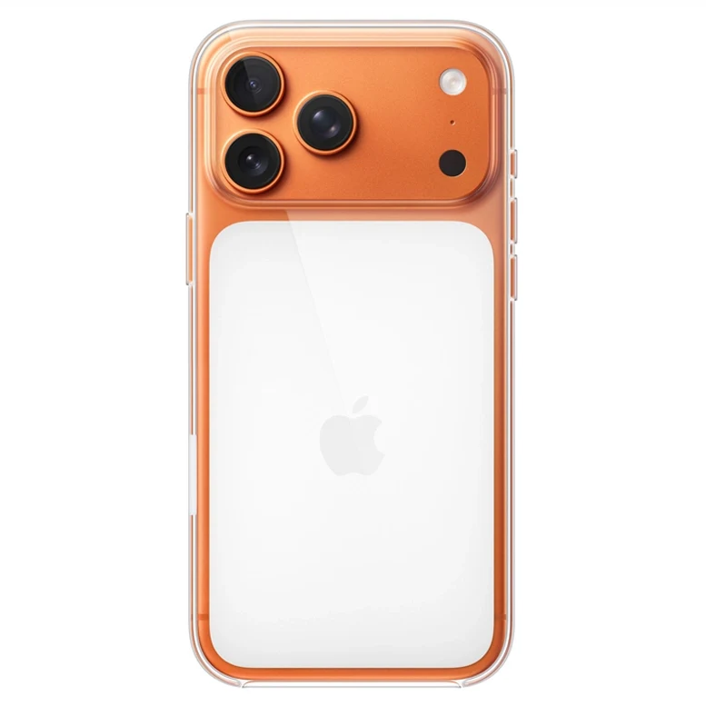 Silicon case for iPhone 17 Pro Max Transparent with MagSafe 2