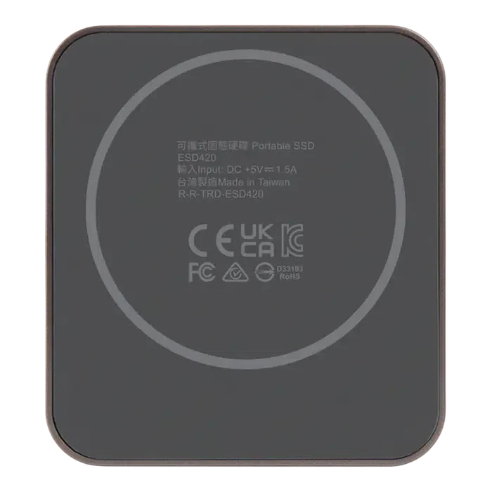 SSD portabil extern Transcend ESD420, 1 TB, Iron Gray 2