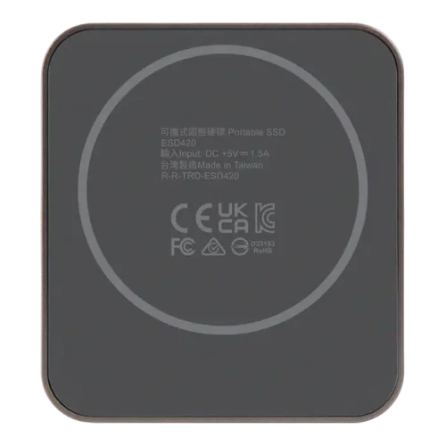 Внешний портативный SSD накопитель Transcend ESD420, 1 ТБ, Rose Gold