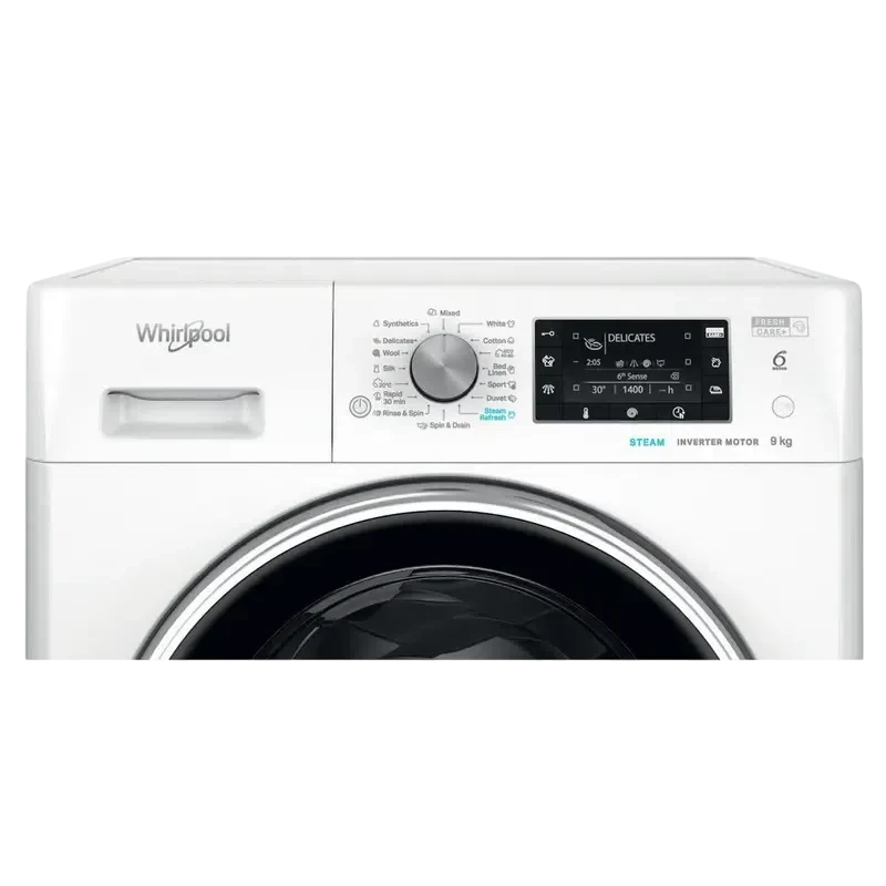 Стиральная машина Whirlpool FFD 9489 BCV EE, 9кг, Белый 4