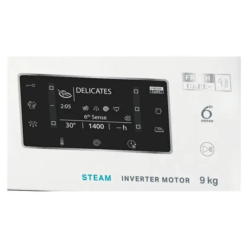 Стиральная машина Whirlpool FFD 9489 BCV EE, 9кг, Белый 6