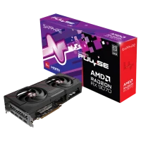 Placă video Sapphire PULSE Radeon RX 9070, Black